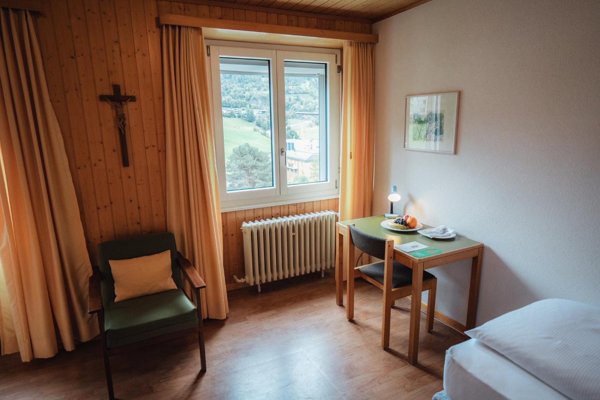 Hotel Haus Schoenstatt Contactless-Check-In Brig Exteriör bild